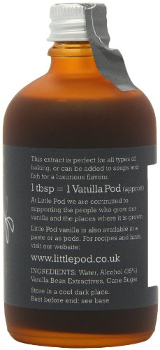 Bourbon-Vanille-Extrakt aus echten Vanilleschoten, 100ml - 