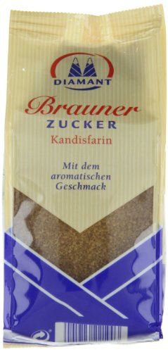 Diamant Brauner Zucker Kandisfarin, 12er Pack (12 x 500 g Packung) - 