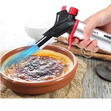 Küche Lötlampe, Blusmart Cooks Lötlampe für Creme Brulee Köche Fackel Chefs Butanbrenner Professional Grade Culinary Lötlampe zum Kochen von Speisen - 