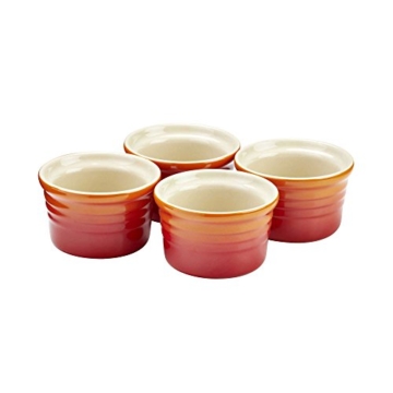 Le Creuset 91002708090000 Förmchen-Set (4 Stück) ofenrot -