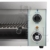 Royal Catering - RCES-2000-EGO - Elektro-Salamander - Überbackgerät mit E.G.O.-Thermostat - 2000 Watt Leistung - 