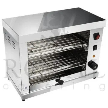 Royal Catering - RCES-360 - Salamander Toaster Überbackgerät - 230 V - 3,25 kW - bis 300° C - 